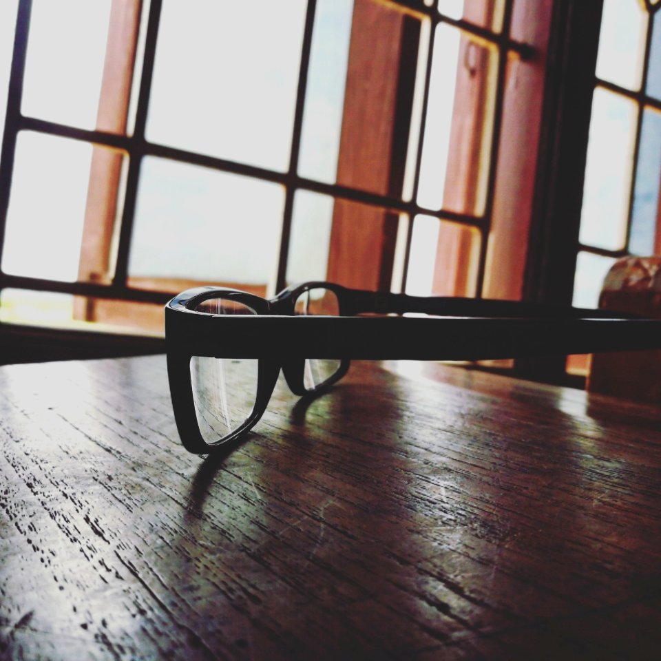 Eyeglasses With Black Frames