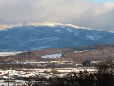 Sky Winter Snow Highland photo