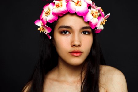 Beauty Hair Accessory Headpiece Flower photo