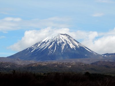 Highland Sky Stratovolcano Mountain photo