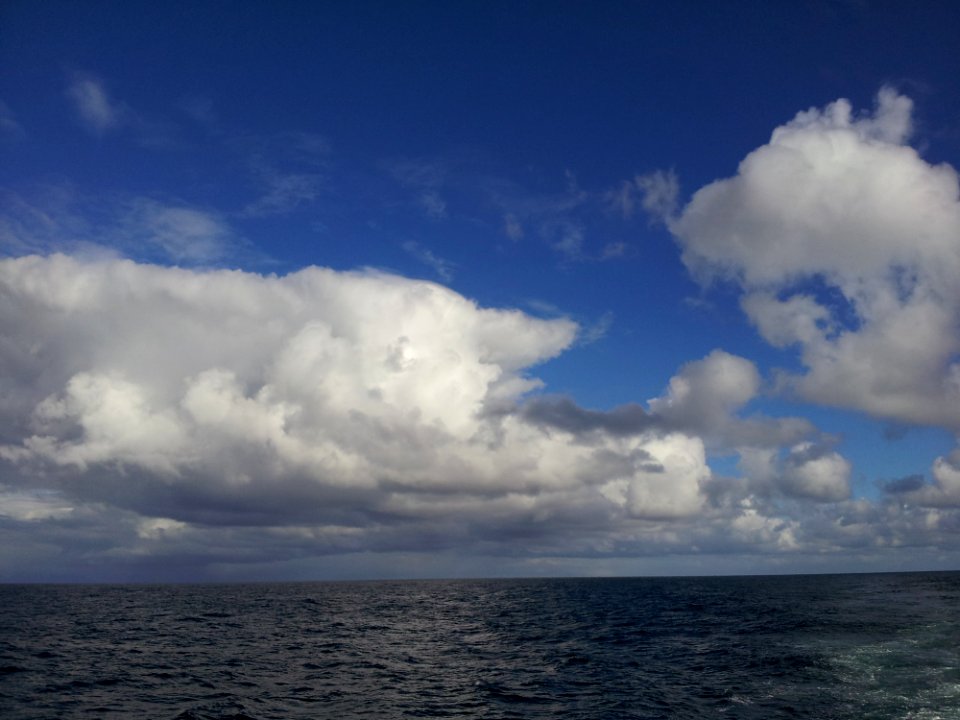 Sky Cloud Horizon Sea