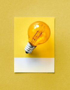 Yellow Lighting Product Design