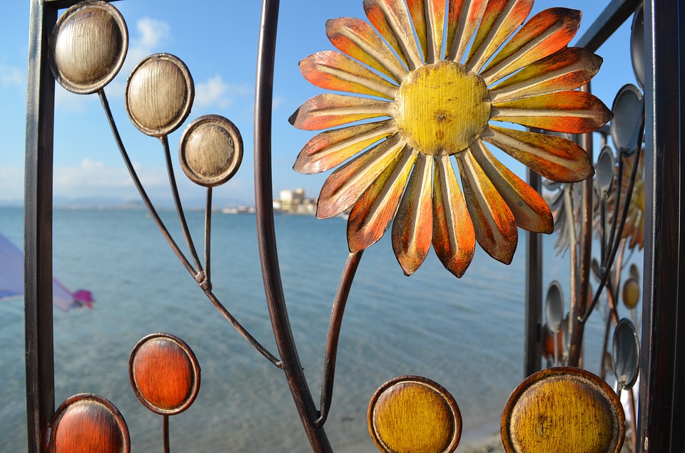 Art beach spring