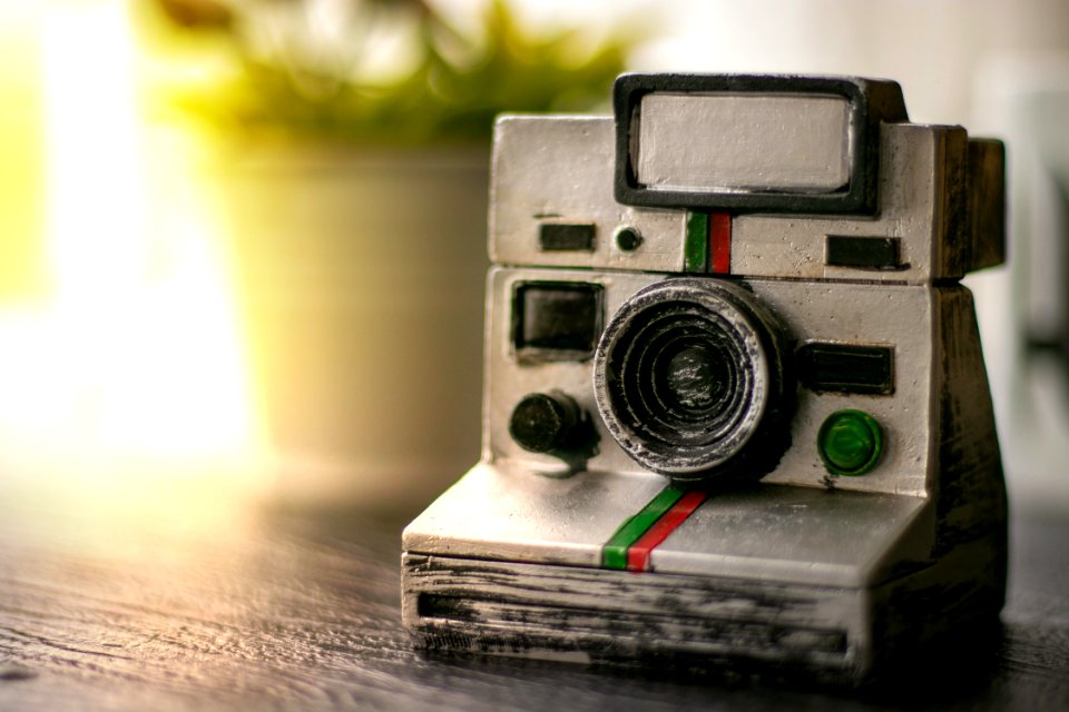 Photo Of White Film Camera Miniature
