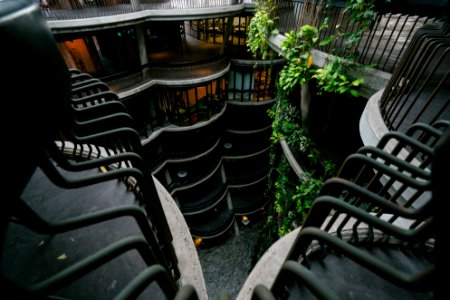 Black Metal Staircase