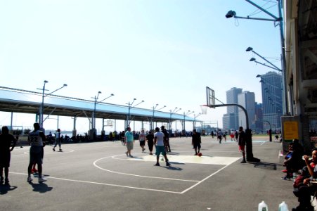 People Playing Basketball