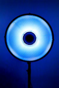 Blue Spot Light photo