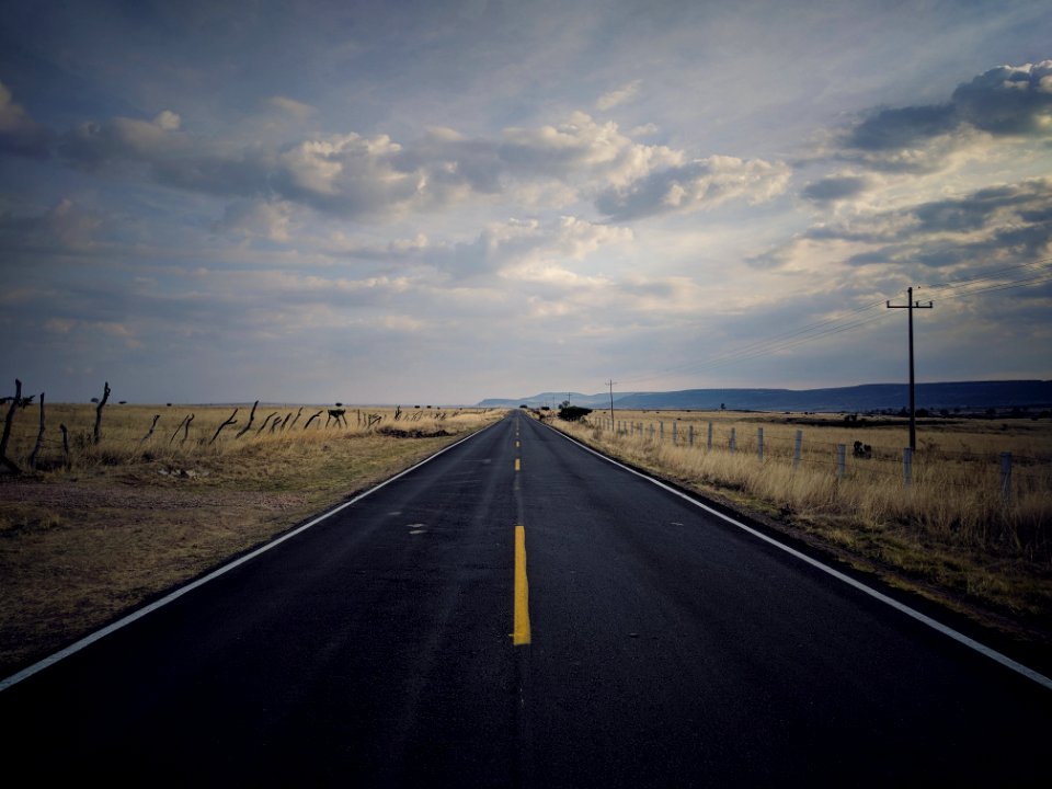 Landscape Photography Of Pavement Road