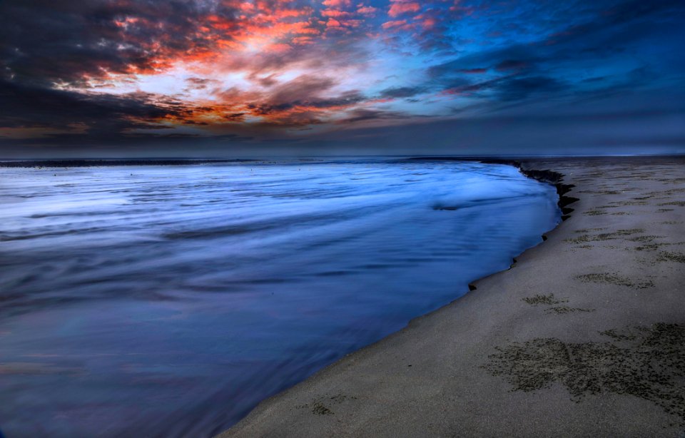 Seashore Under Blue Sky Photography