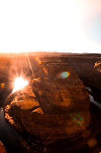 Brown Rock Formation