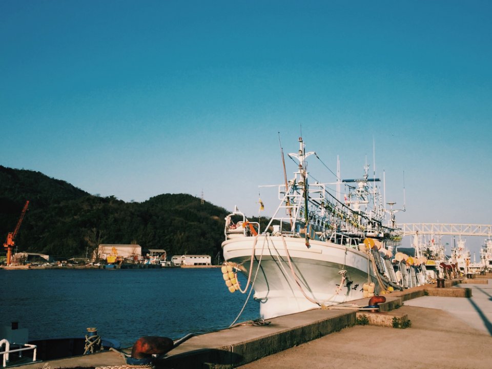 Ship Beside Dock photo