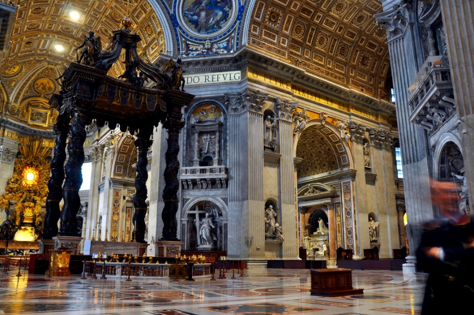 Yellow Painted Cathedral Hall