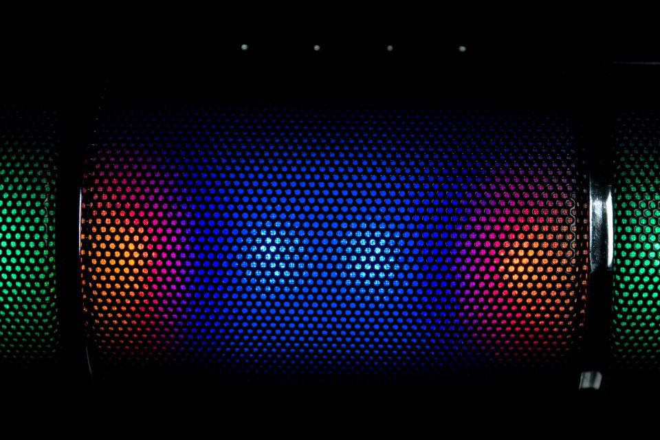 Black Portable Speaker