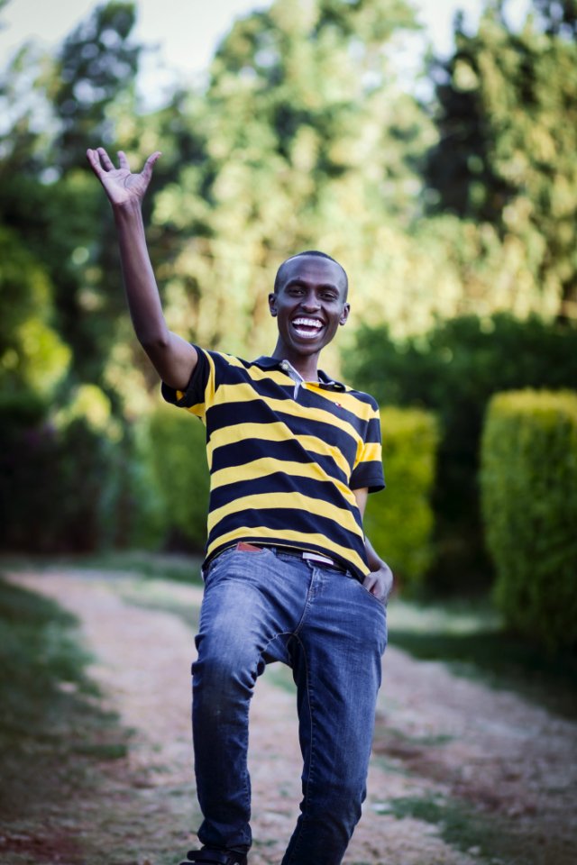 Man Waving