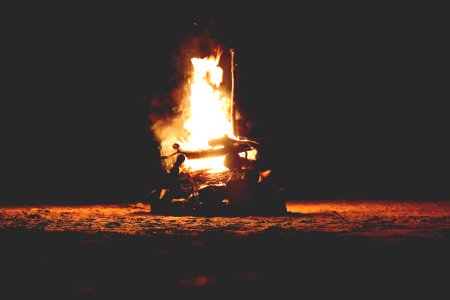 Stock Photography Of Bonfire