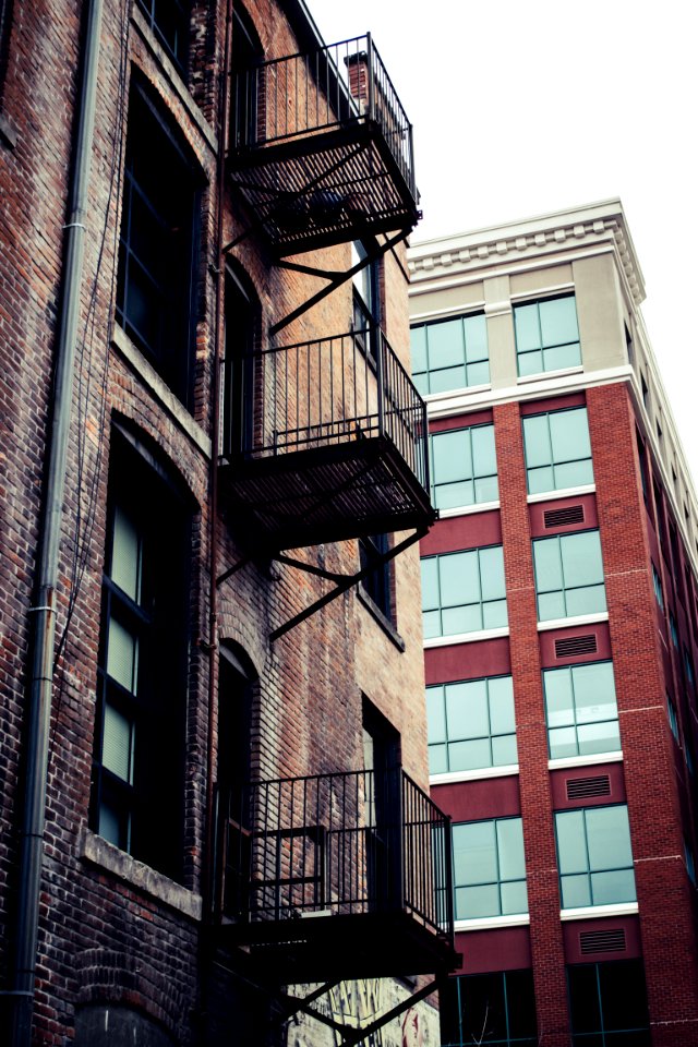 Gray Wooden Building