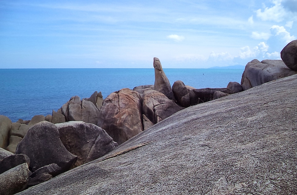Nature sea landscape