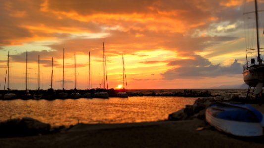 Sky Sunset Horizon Sunrise