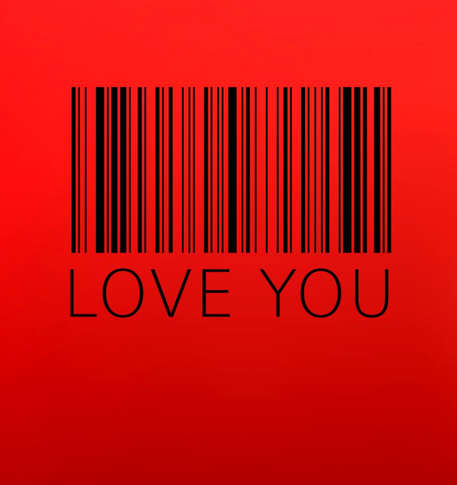 Red Text Font Logo