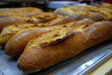 Bread Baked Goods Bakery Baguette photo