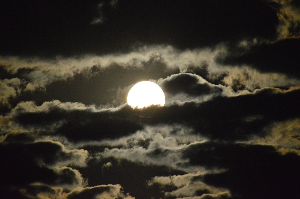 Moon heaven night