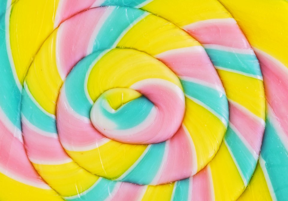Yellow Material Petal Confectionery