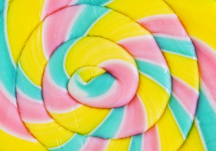 Yellow Material Petal Confectionery