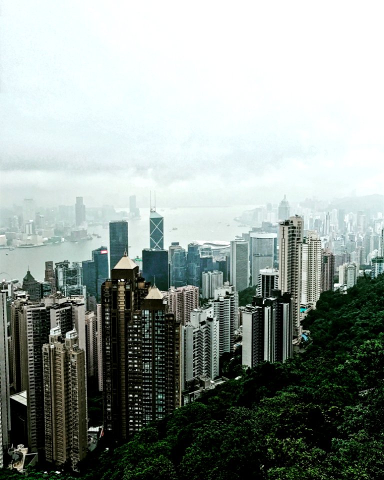 Aerial Photography Of City Escape During Cloudy Day View