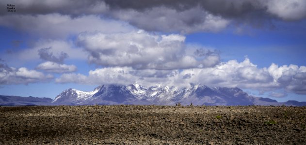 Mountain And Dried Soil photo