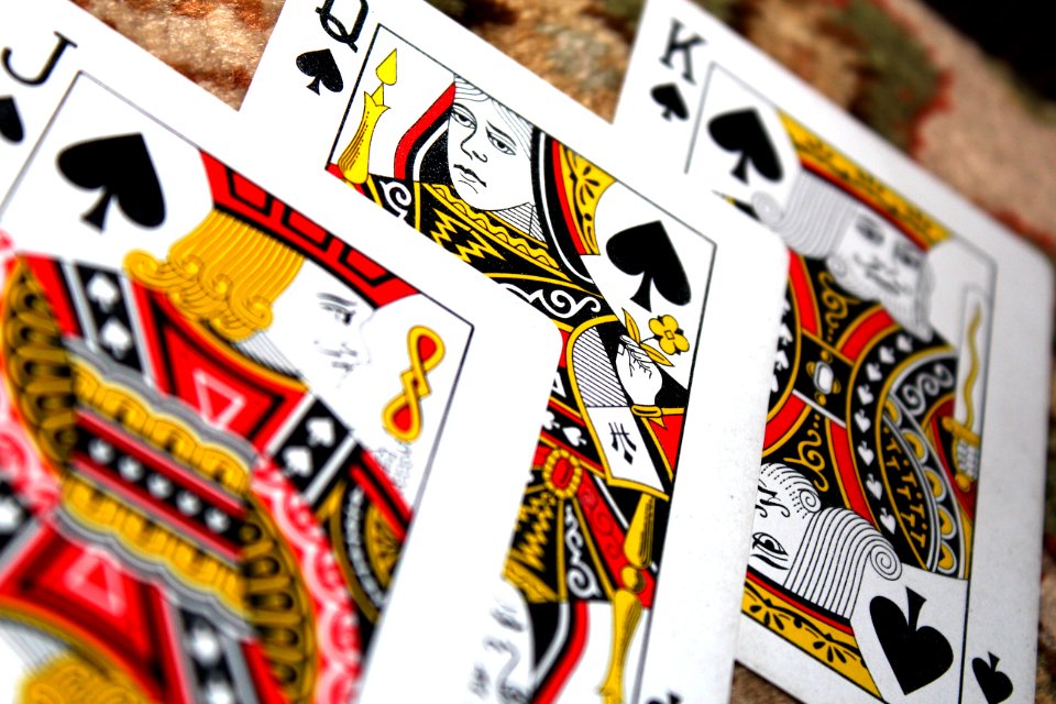 King Jack And Queen Of Spades Playing Cards