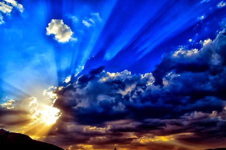 Sky Blue Cloud Nature