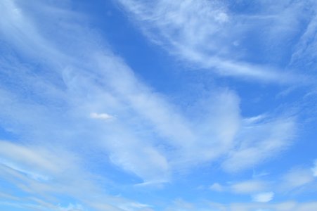 Sky Cloud Daytime Blue photo