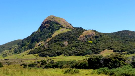 Green Mountain At Daytime