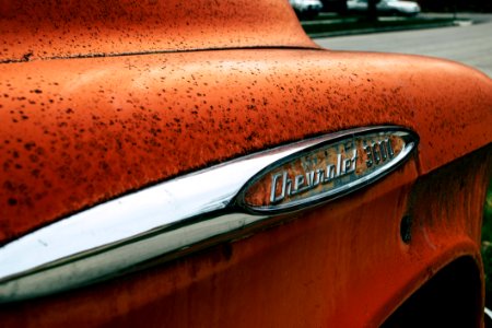 Closeup Photo Of Chevrolet 3600 Car