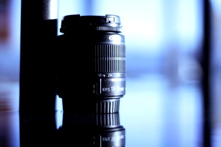 Tilt Lens Photography Of Black Camera Lens photo