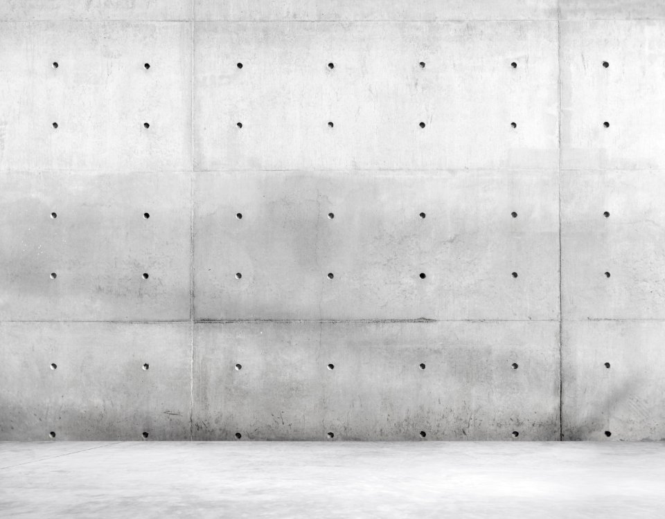 Concrete Wall And Cement Floor For Copy Space