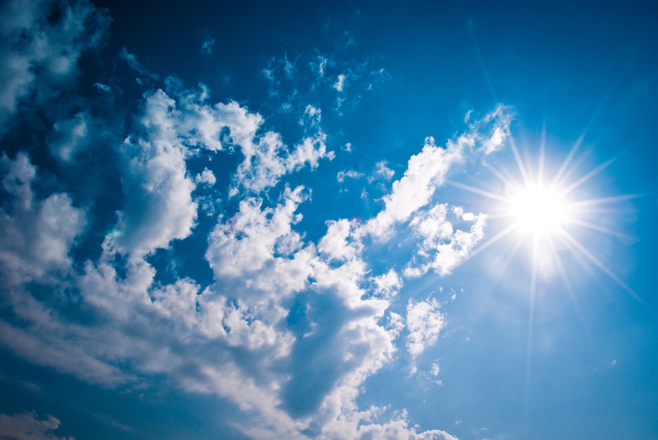 Cloud cloudy blue sky