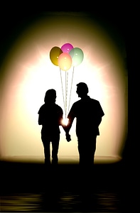 Hustle and bustle ballons feel good