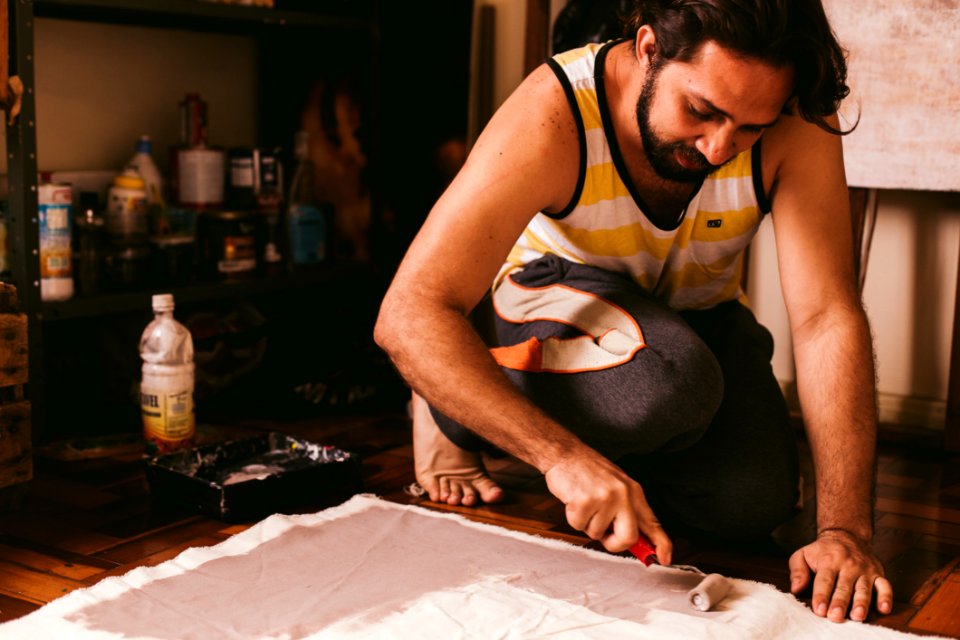 Man Painting