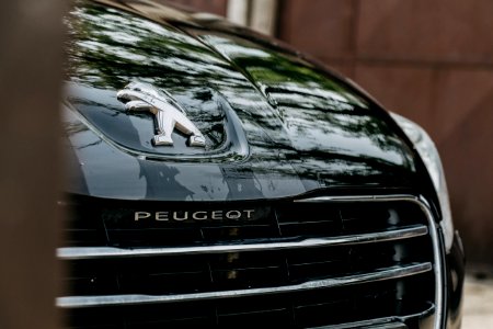 Photo Of Black Peugeot Car
