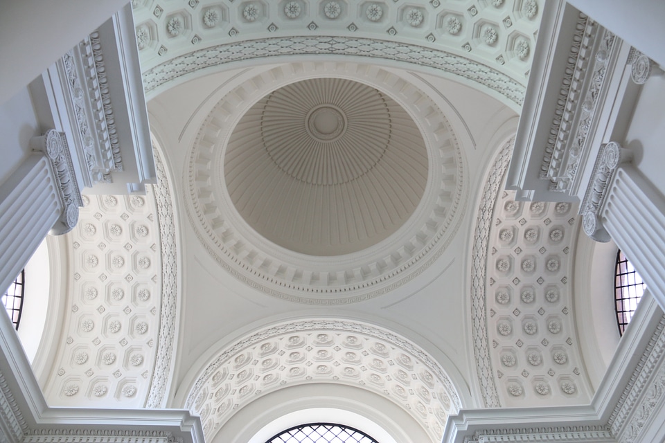 Architecture room bright