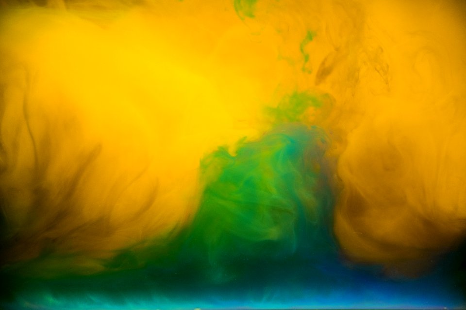 Yellow Green Close Up Phenomenon