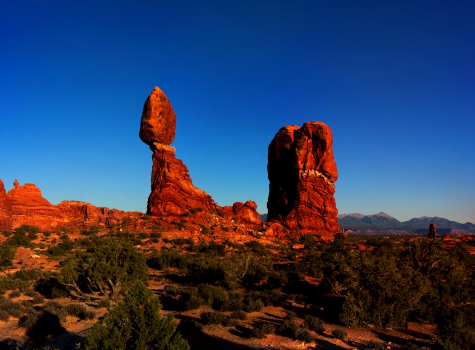 Brown Rock Formation