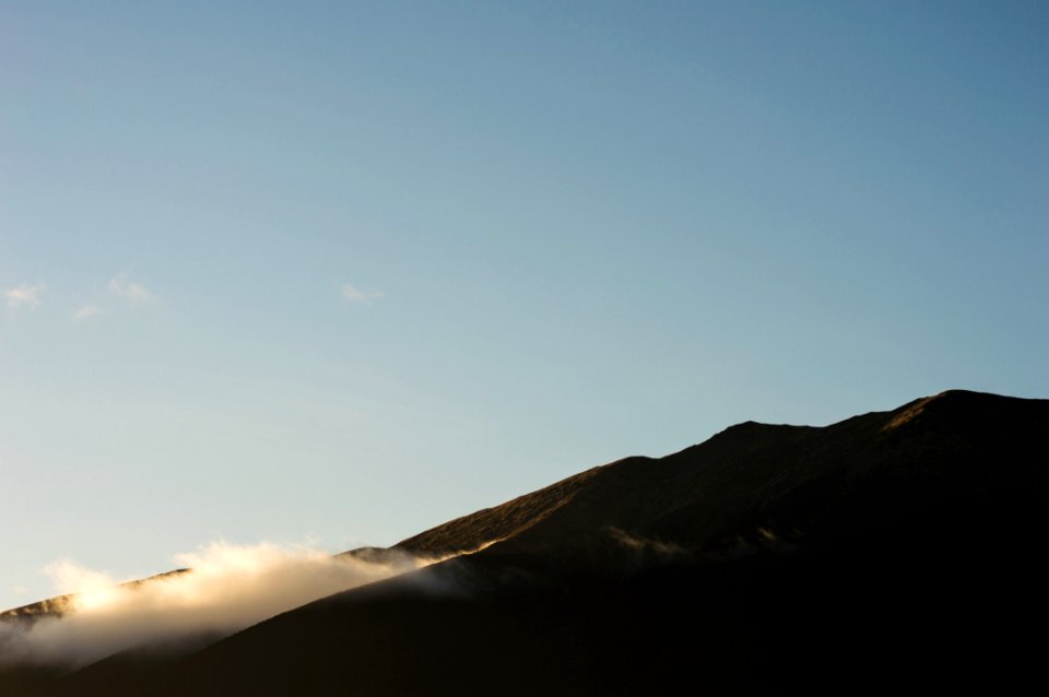 Green Mountain And Sea Of Clouds