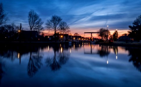 Houses Near To Body Of Water