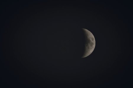 Photo Of Crescent Moon photo