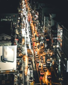Birds Eye View Of Roadway