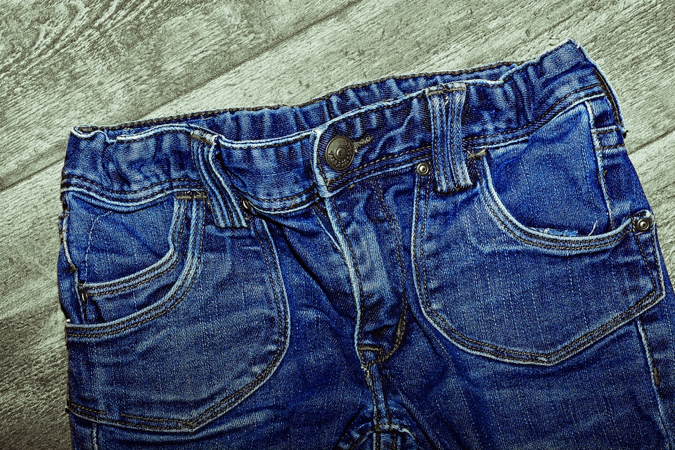 Clothing blue blue jeans