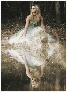 Forest nature female