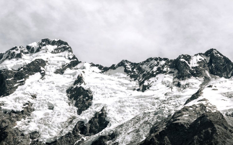 Photography Of Snow Capped Mountain